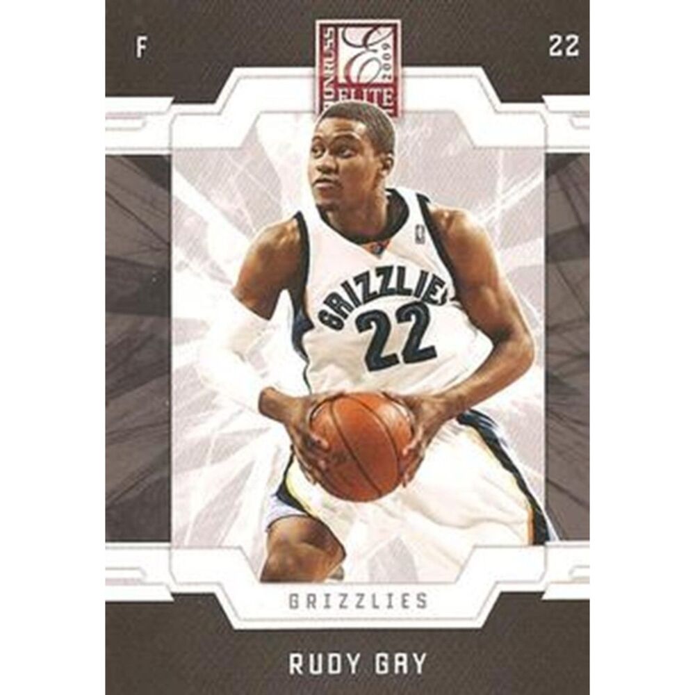2009 Donruss Elite Basketball Card - #53 Rudy Gay